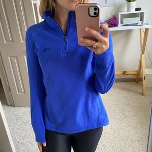 north face half-zip fleece pullover